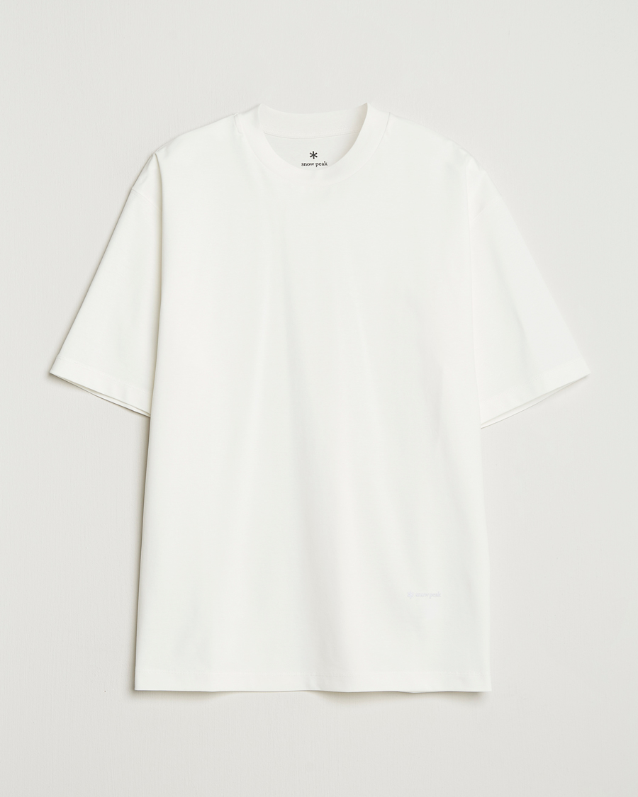 Heren | T-shirts | Snow Peak | Organic Cotton T-Shirt White