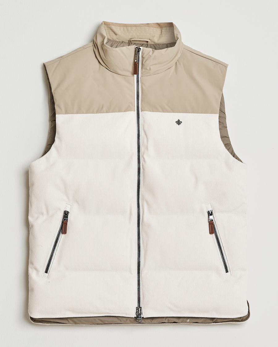 Heren | Gilets | Morris | Catton Puffer Vest Off White