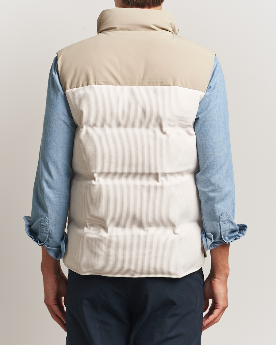 Heren | Gilets | Morris | Catton Puffer Vest Off White