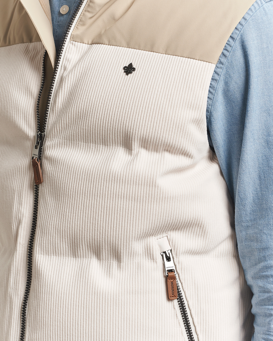 Heren | Gilets | Morris | Catton Puffer Vest Off White