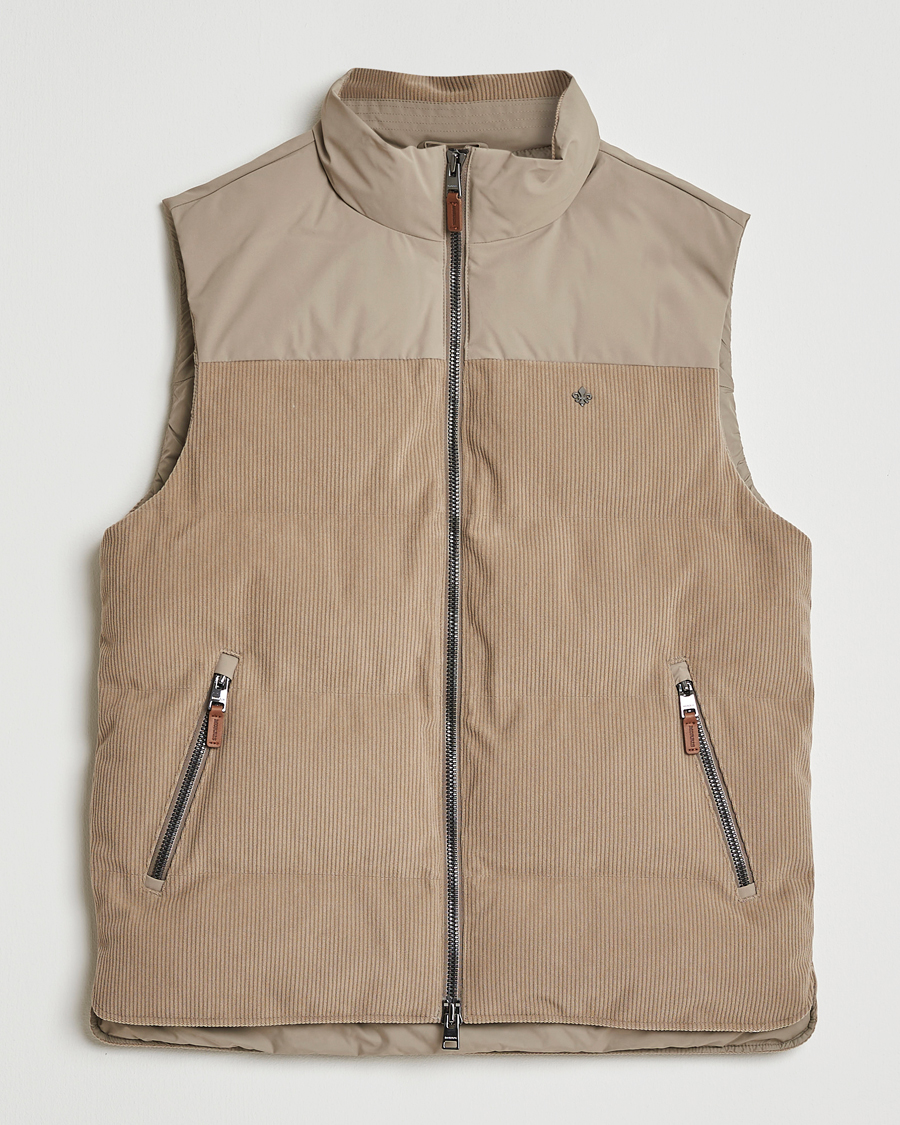 Heren | Gilets | Morris | Catton Puffer Vest Khaki
