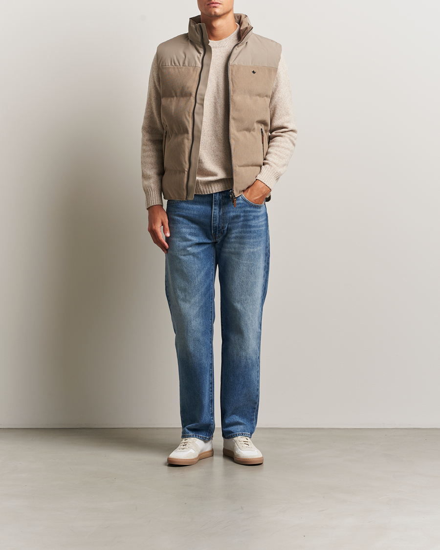 Heren | Gilets | Morris | Catton Puffer Vest Khaki
