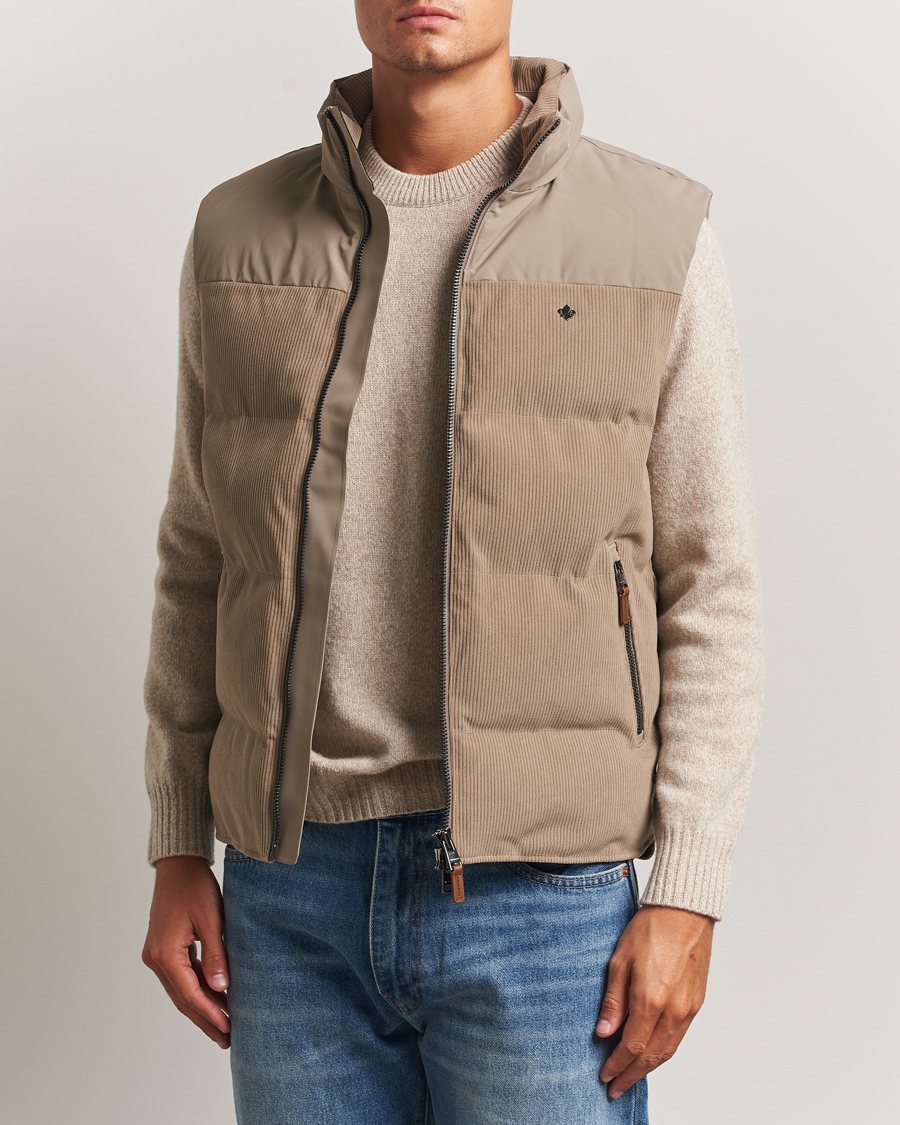 Heren | Gilets | Morris | Catton Puffer Vest Khaki