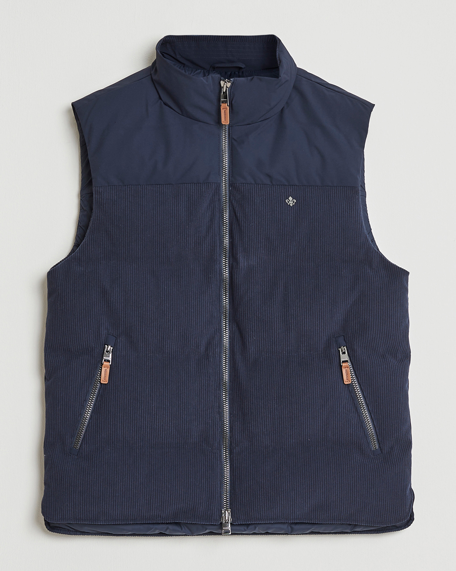 Heren | Gilets | Morris | Catton Puffer Vest Navy