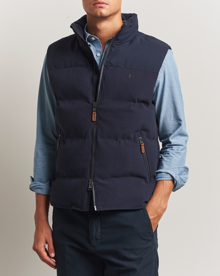 Heren | Gilets | Morris | Catton Puffer Vest Navy