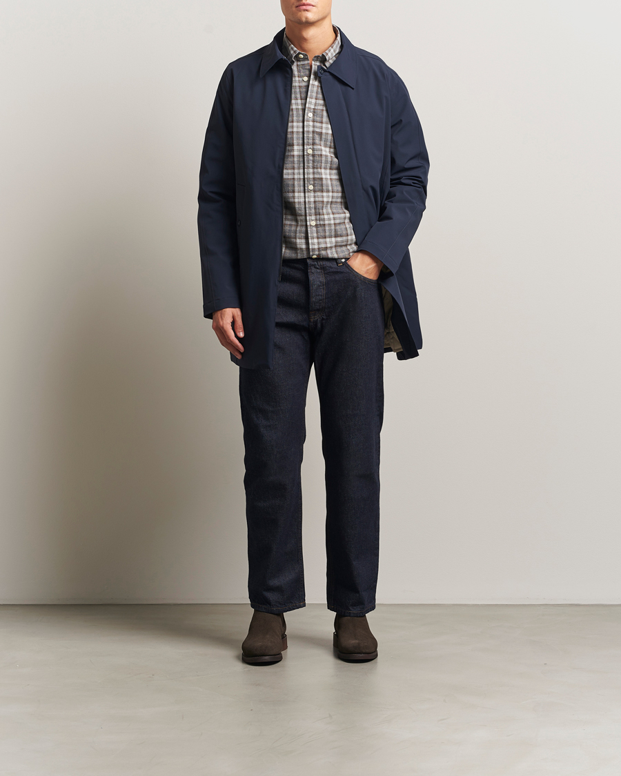 Heren | Jassen | Morris | Grant Car Coat Navy