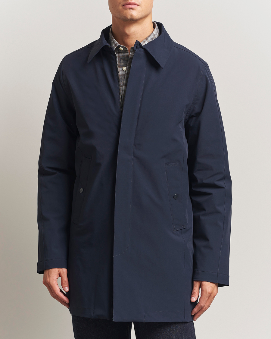 Heren | Jassen | Morris | Grant Car Coat Navy