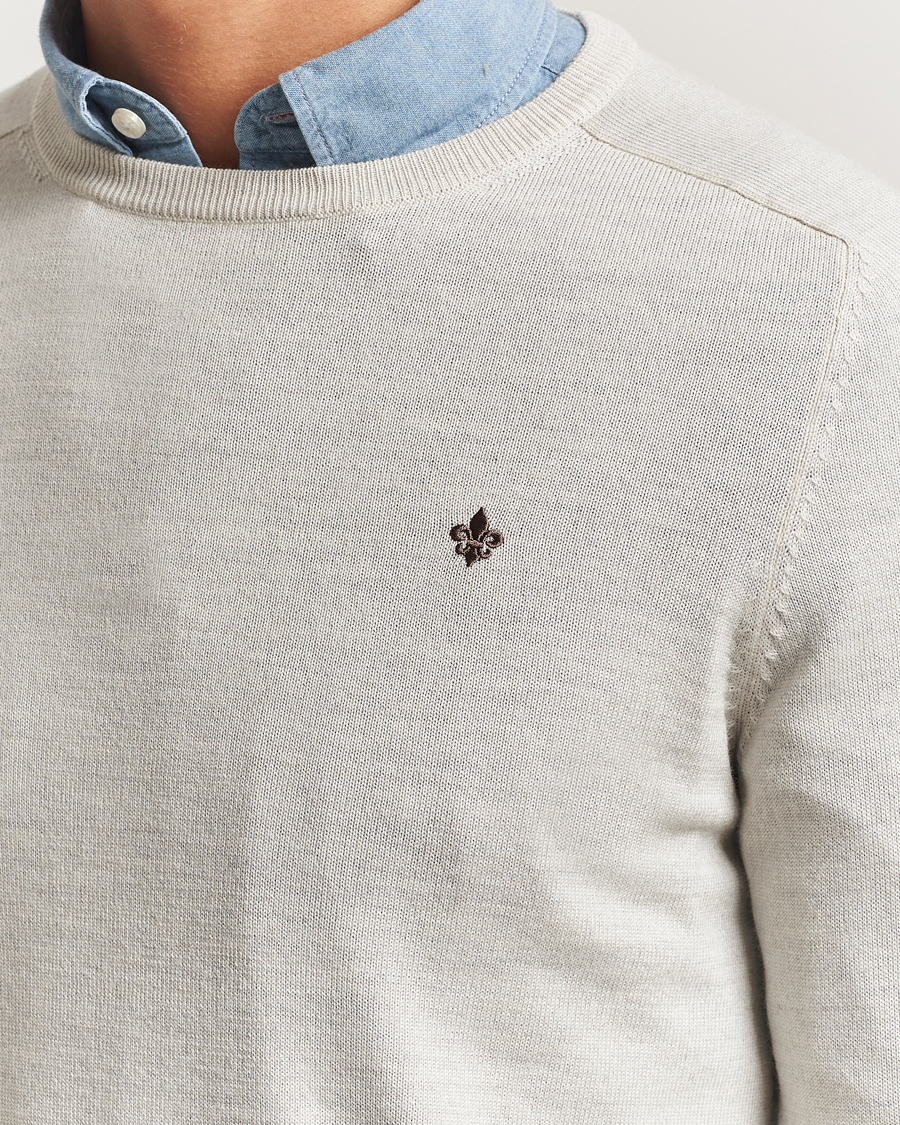 Heren | Truien | Morris | Merino O-Neck Off White