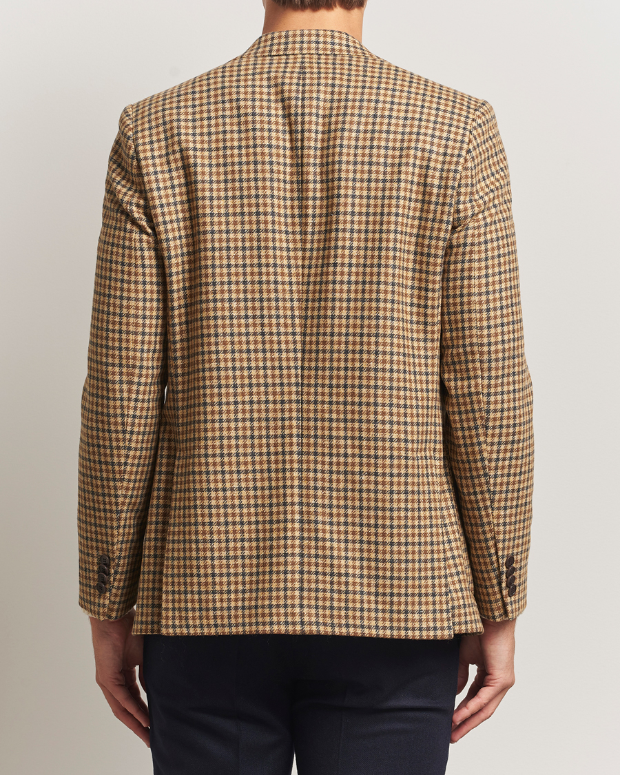 Heren | Blazers | Morris | Wool Sport Check Jacket Brown