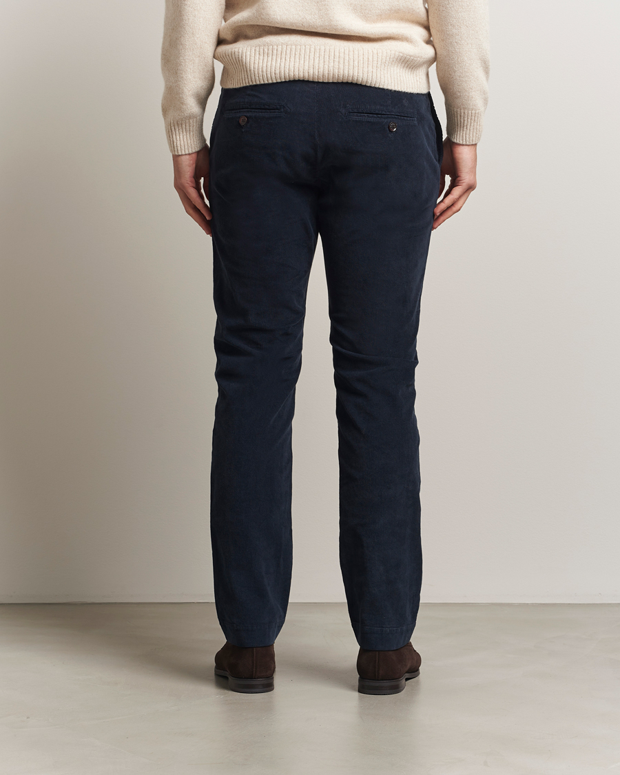 Heren | Broeken | Morris | Jeffrey Cord Chinos Navy