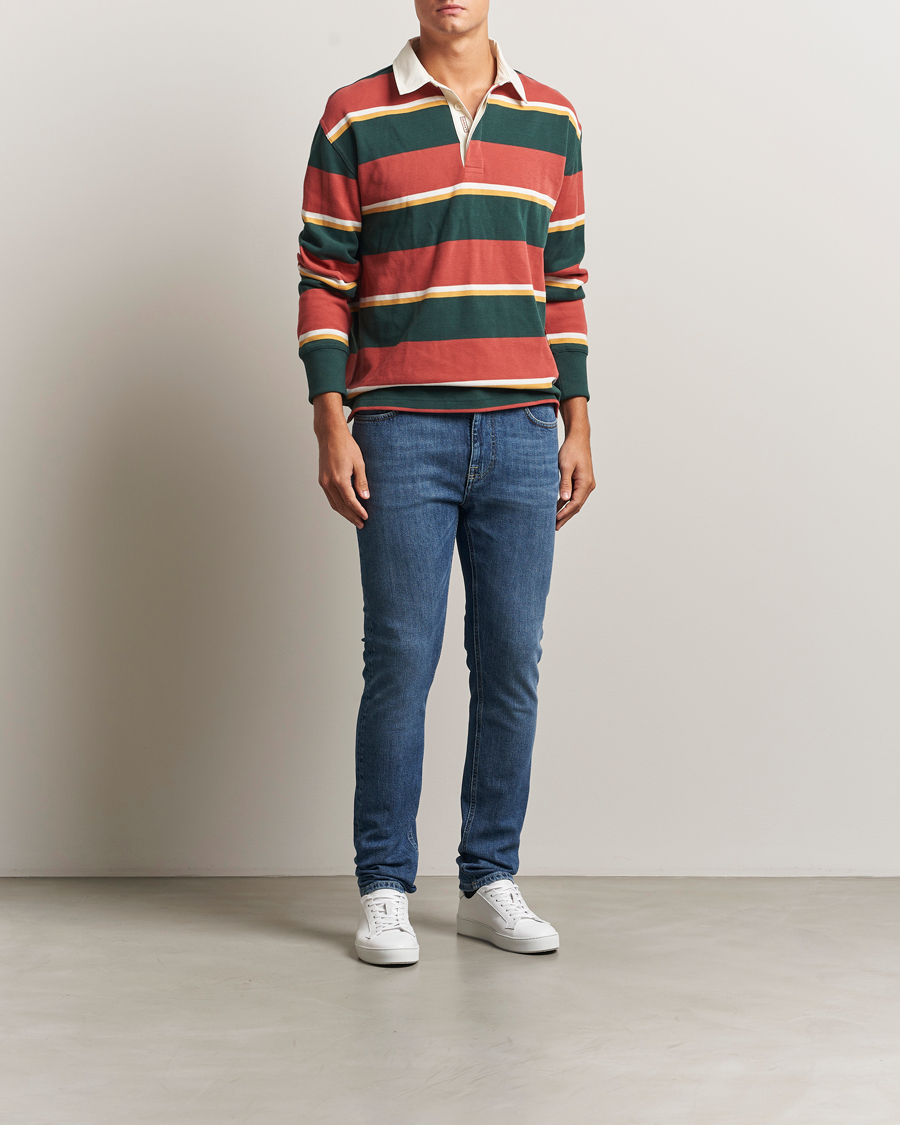Heren | Jeans | Morris | Steve Stretch Jeans Two Year Wash