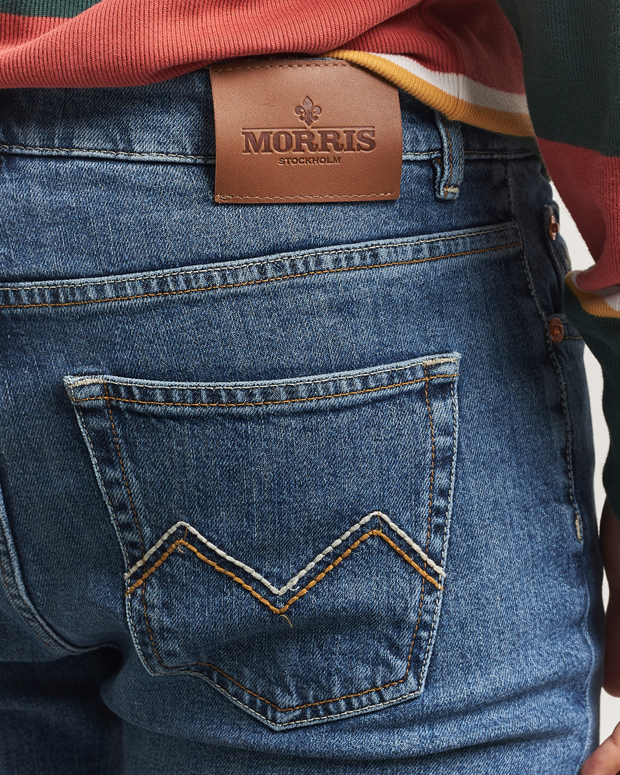 Heren | Jeans | Morris | Steve Stretch Jeans Two Year Wash