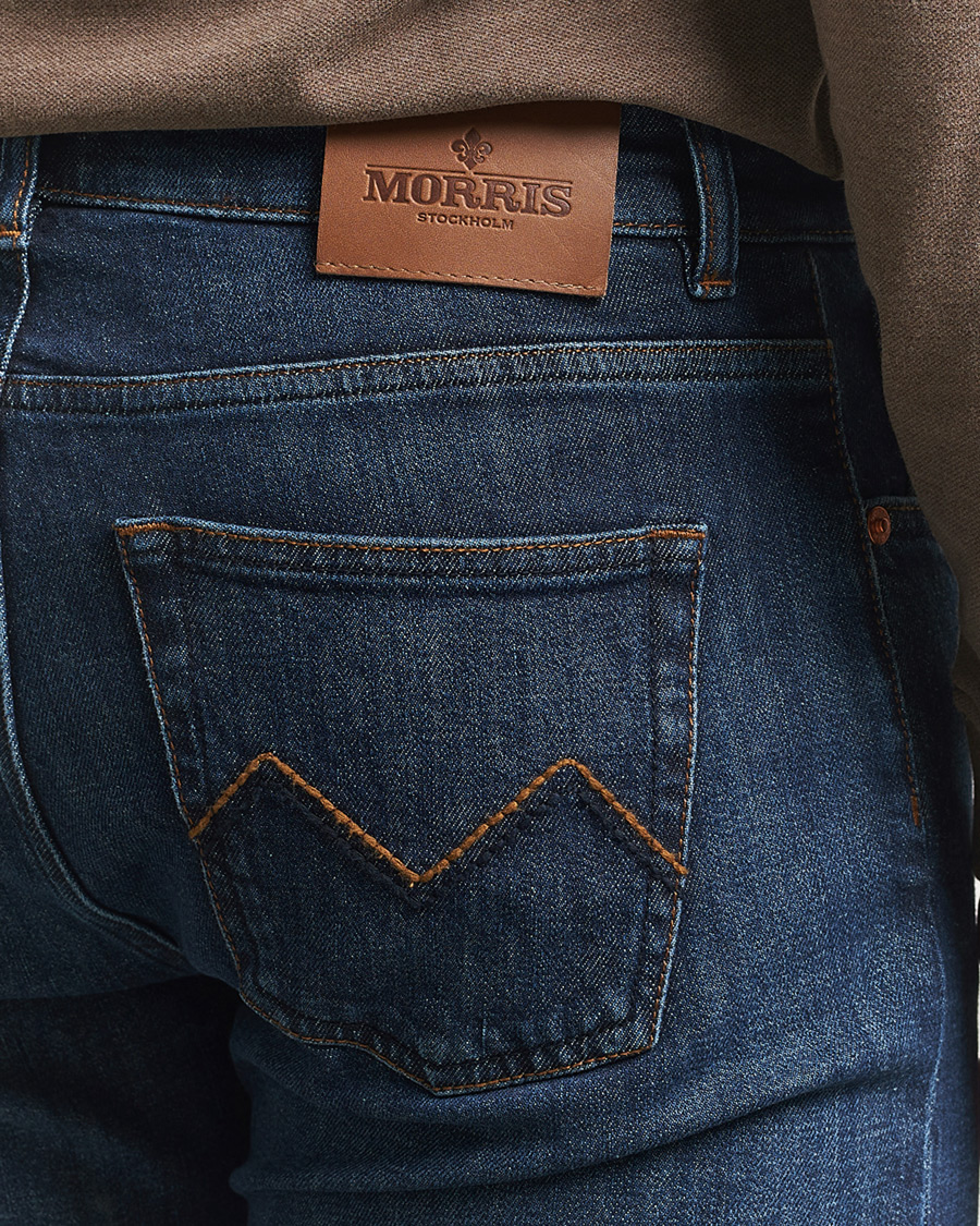 Heren | Jeans | Morris | Steve Stretch Jeans Two Year Wash