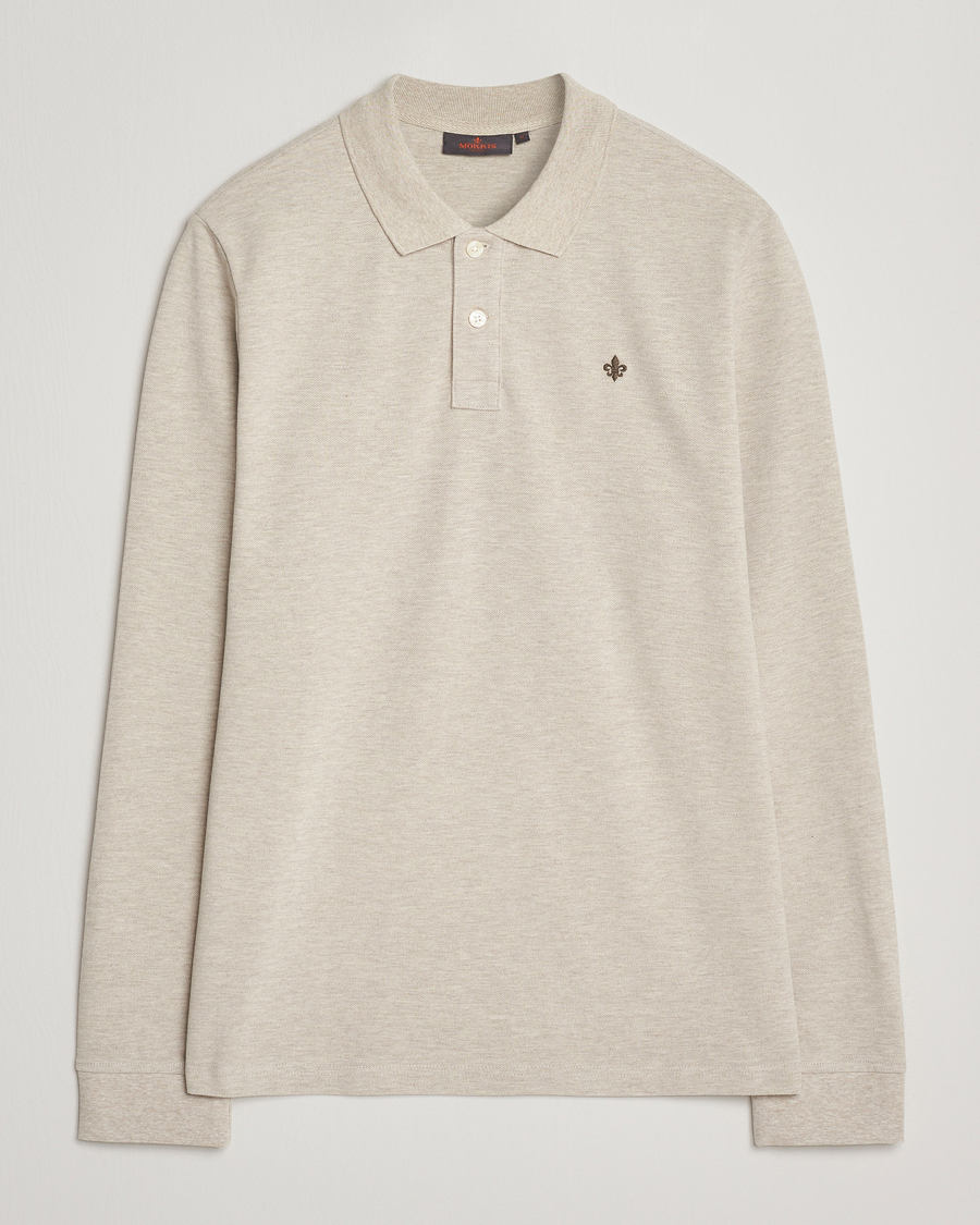 Heren | Truien | Morris | Camden Long Sleeve Polo Khaki