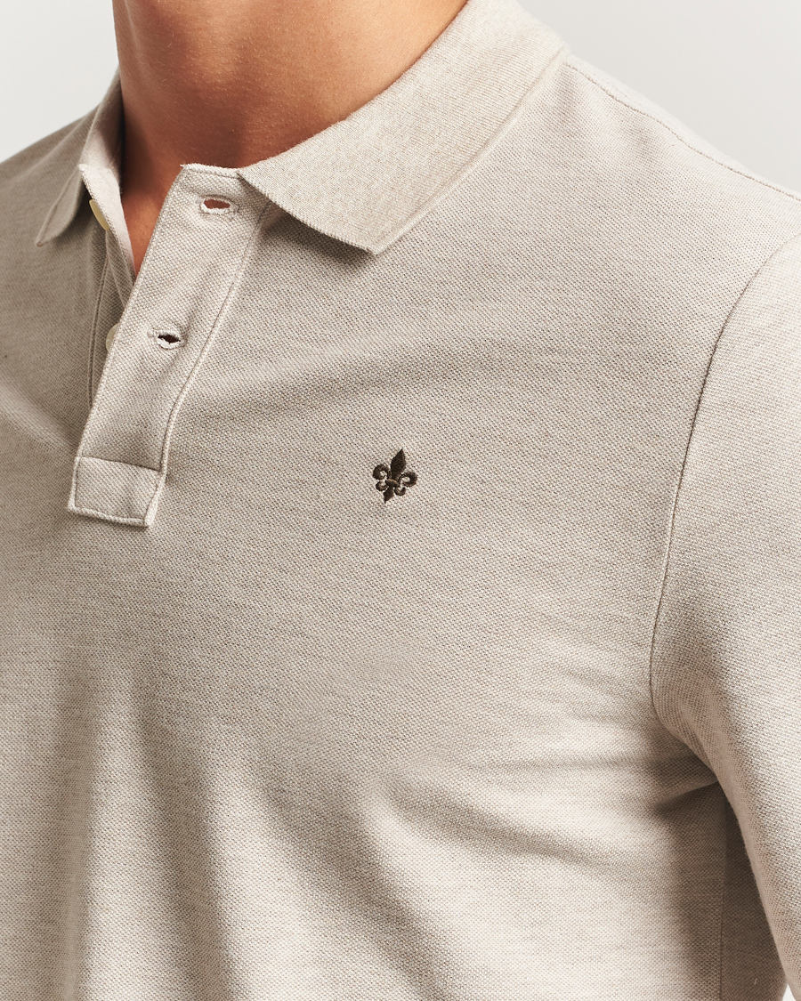 Heren | Truien | Morris | Camden Long Sleeve Polo Khaki
