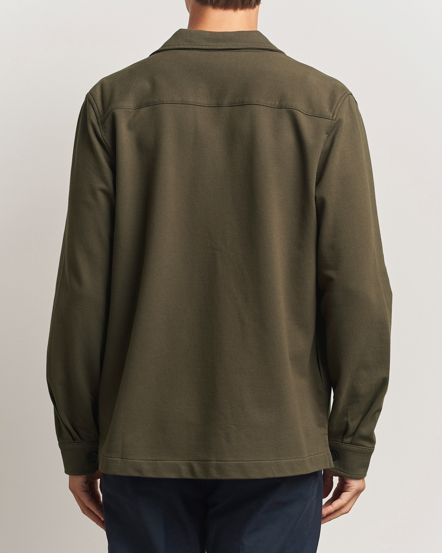 Heren | Overhemden | Morris | Andrew Jersey Overshirt Brown