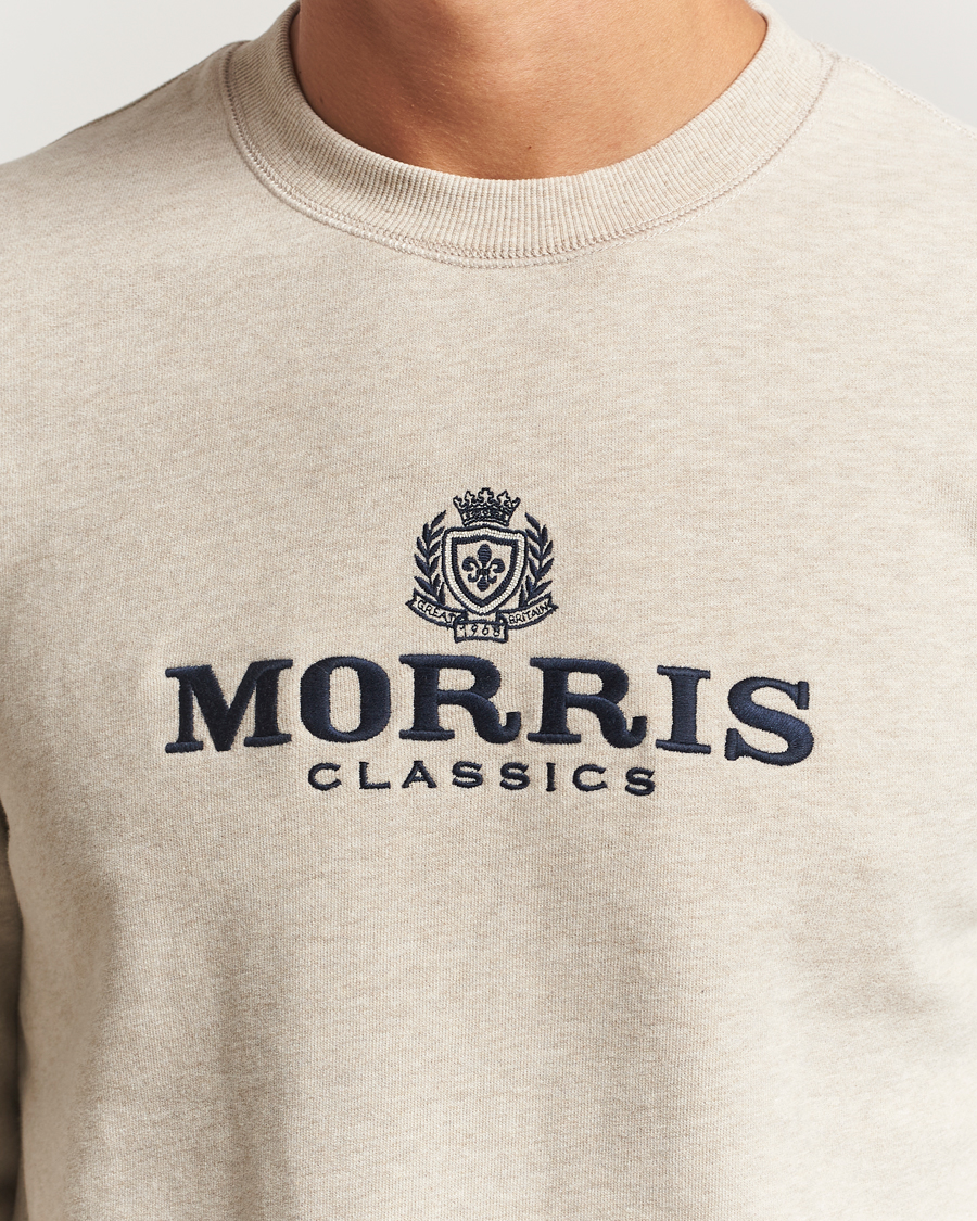 Heren | Truien | Morris | Brian Sweatshirt Khaki