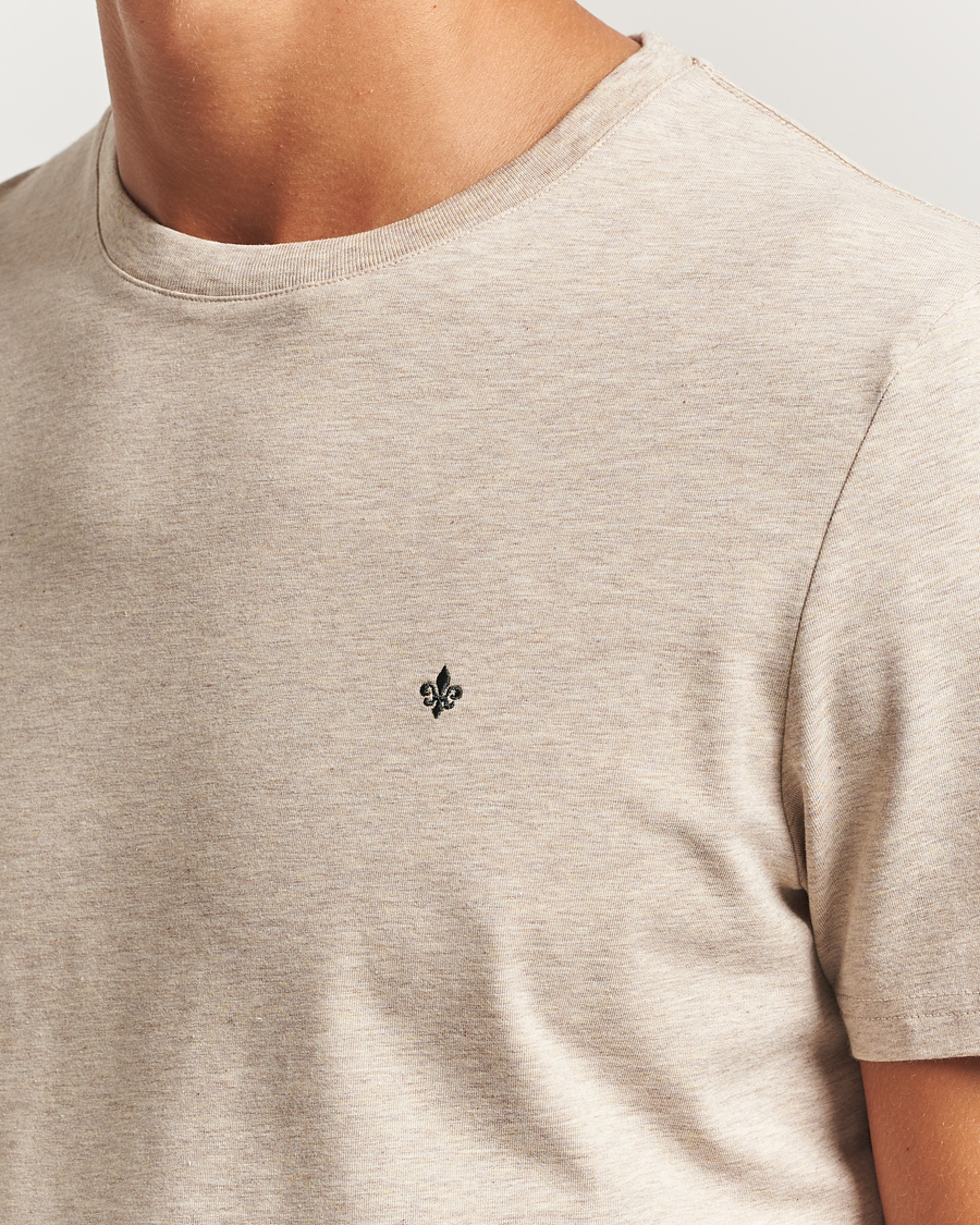 Heren | T-shirts | Morris | James Crew Neck T-Shirt Khaki