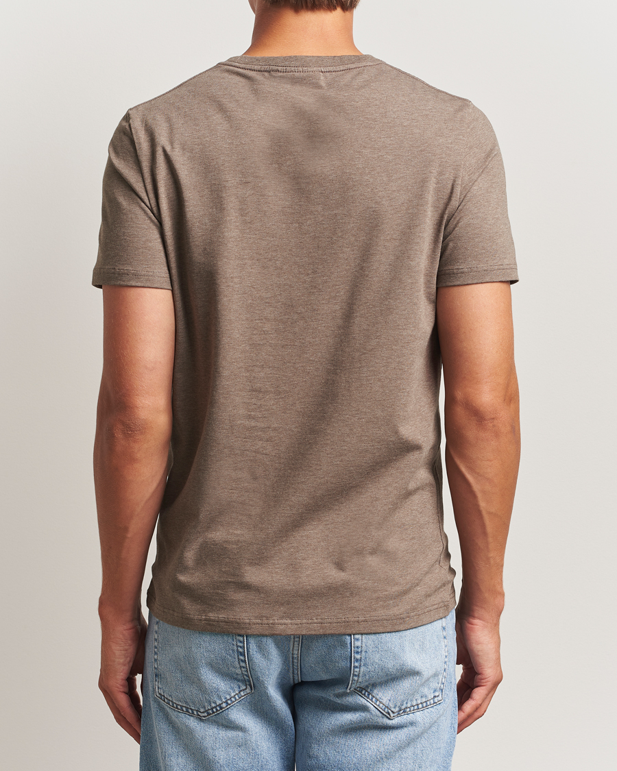 Heren | T-shirts | Morris | James Crew Neck T-Shirt Brown