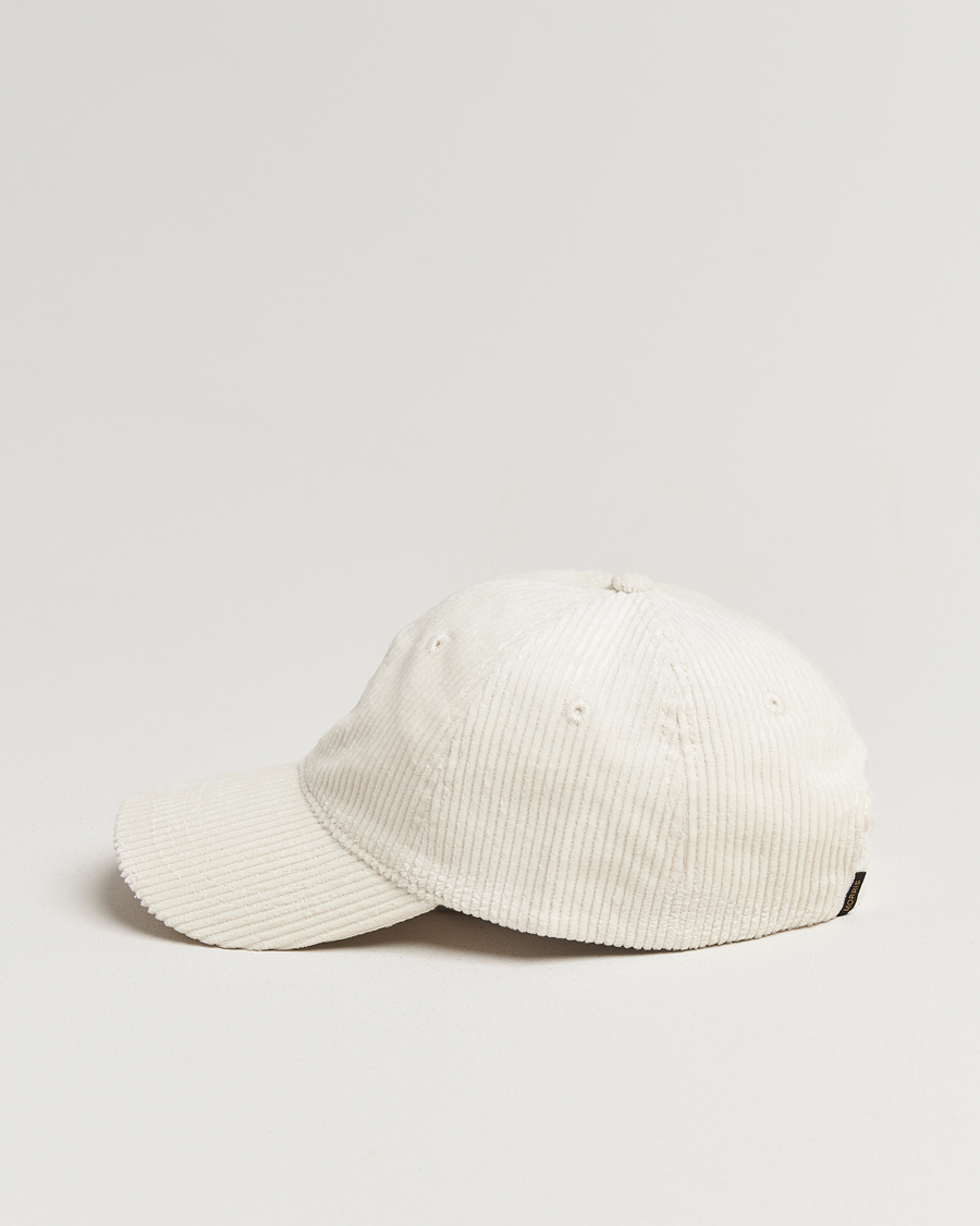 Heren | Hoeden en petten | Morris | Lily Corduroy Cap Off White