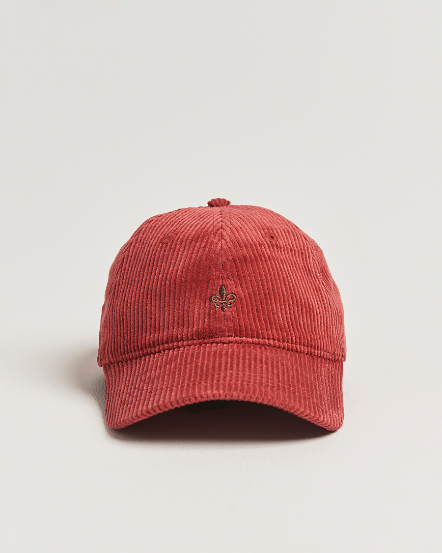 Heren | Hoeden en petten | Morris | Lily Corduroy Cap Red