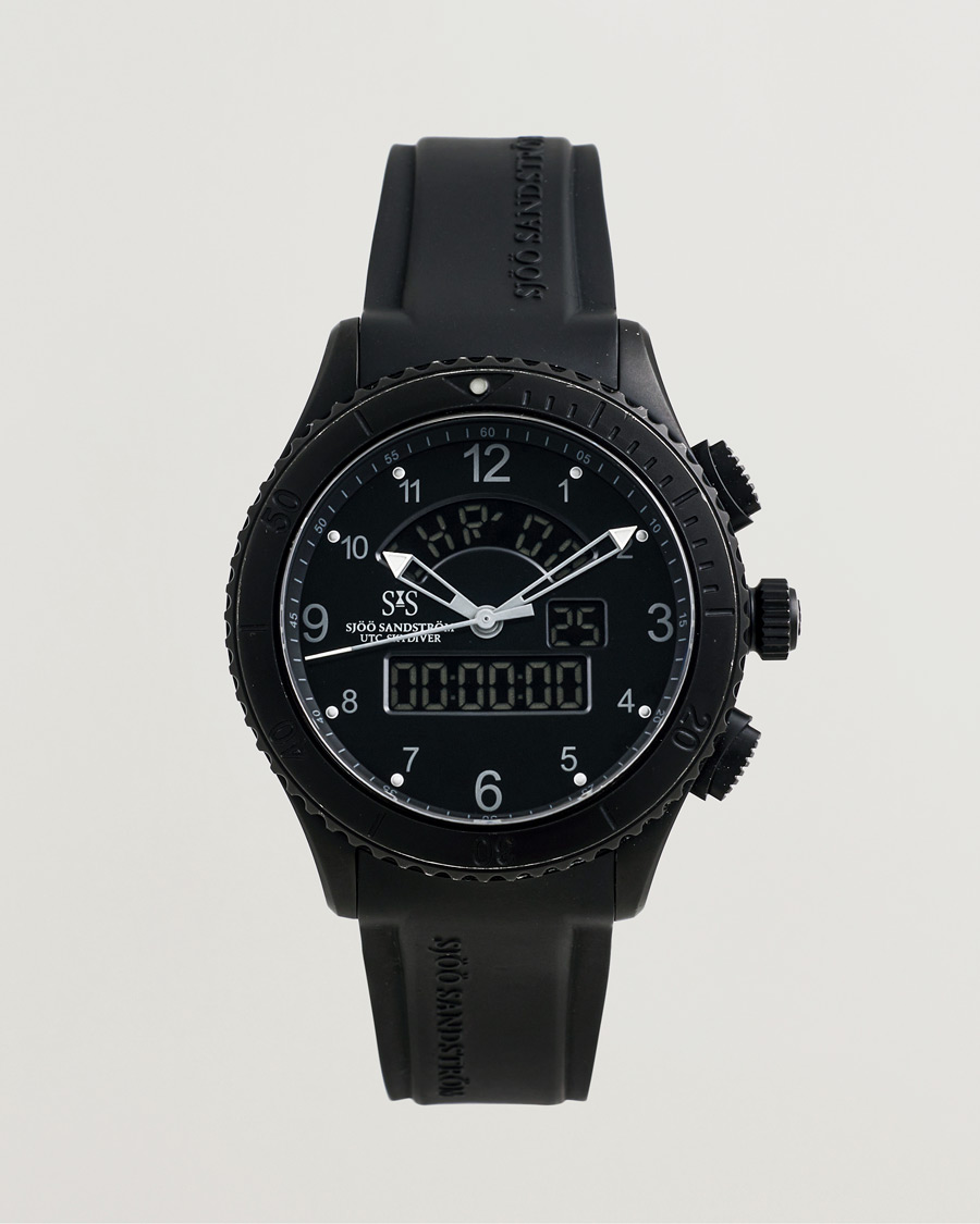 Heren | Pre-Owned & Vintage Watches | Sjöö Sandström Pre-Owned | Skydiver UTC Black