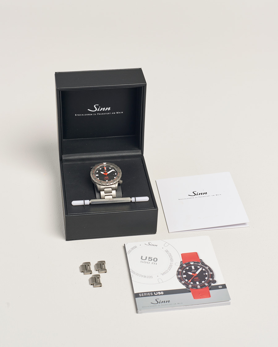 Heren | Pre-Owned & Vintage Watches | Sinn Pre-Owned | U50 Diver