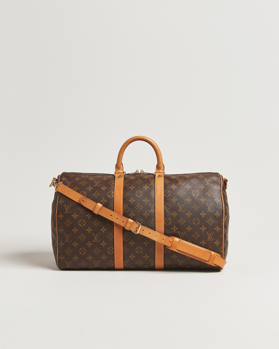 Heren | Pre-Owned & Vintage Bags | Louis Vuitton Pre-Owned | Keepall Bandoulière 45 Monogram