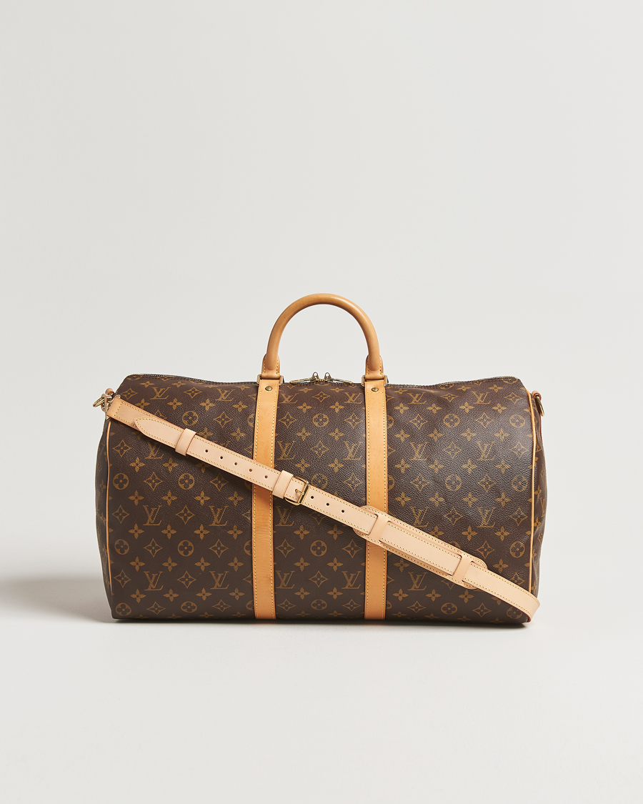 Heren | Pre-Owned & Vintage Bags | Louis Vuitton Pre-Owned | Keepall Bandoulière 50 Monogram