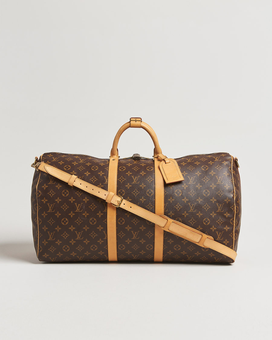 Heren | Louis Vuitton Pre-Owned Keepall Bandoulière 55 Monogram | Louis Vuitton Pre-Owned | Keepall Bandoulière 55 Monogram