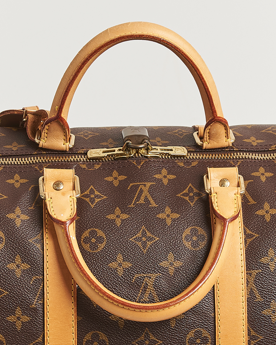 Heren | Louis Vuitton Pre-Owned Keepall Bandoulière 55 Monogram | Louis Vuitton Pre-Owned | Keepall Bandoulière 55 Monogram