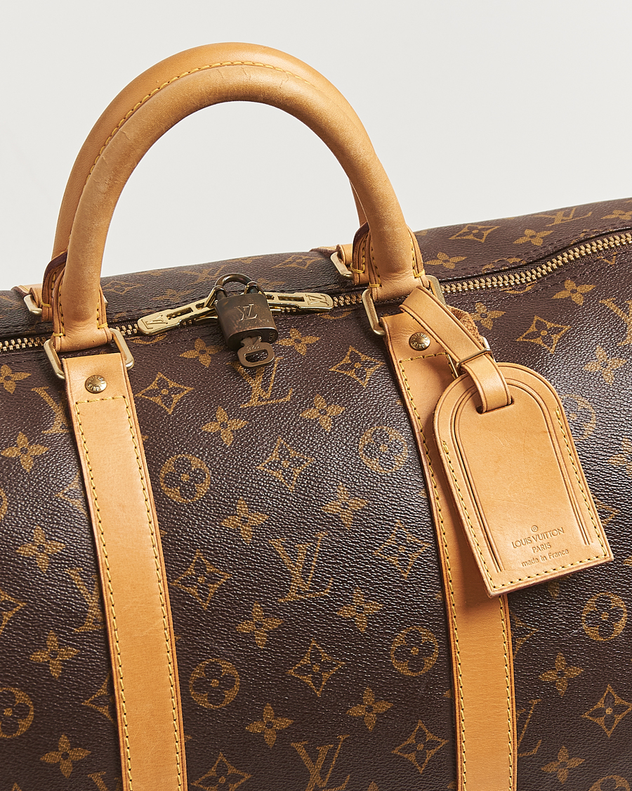 Heren | Louis Vuitton Pre-Owned Keepall Bandoulière 55 Monogram | Louis Vuitton Pre-Owned | Keepall Bandoulière 55 Monogram