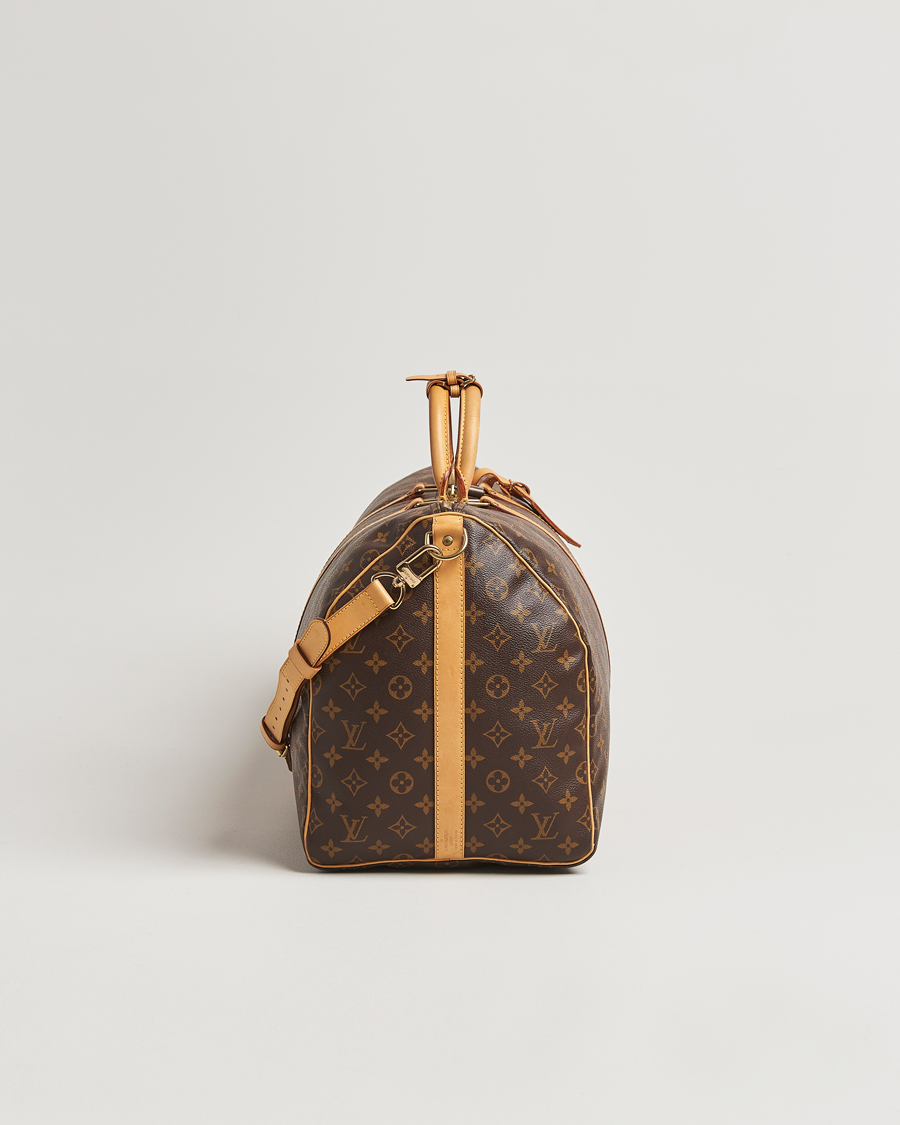 Heren | Louis Vuitton Pre-Owned Keepall Bandoulière 55 Monogram | Louis Vuitton Pre-Owned | Keepall Bandoulière 55 Monogram