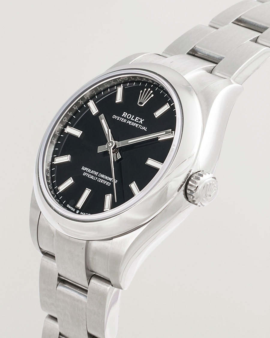 Heren | Rolex Pre-Owned Oyster Perpetual 31 Black | Rolex Pre-Owned | Oyster Perpetual 31 Black