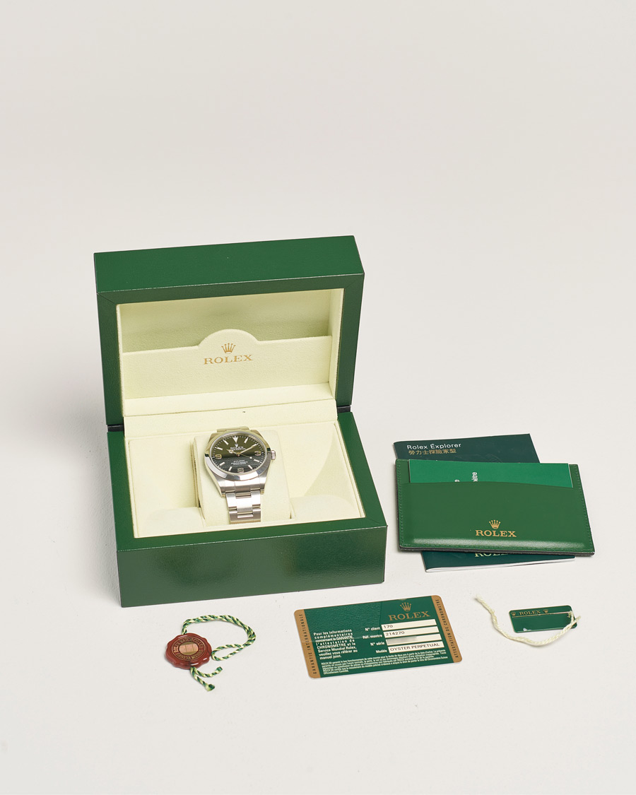 Heren | Rolex Pre-Owned Explorer 39 | Rolex Pre-Owned | Explorer 39