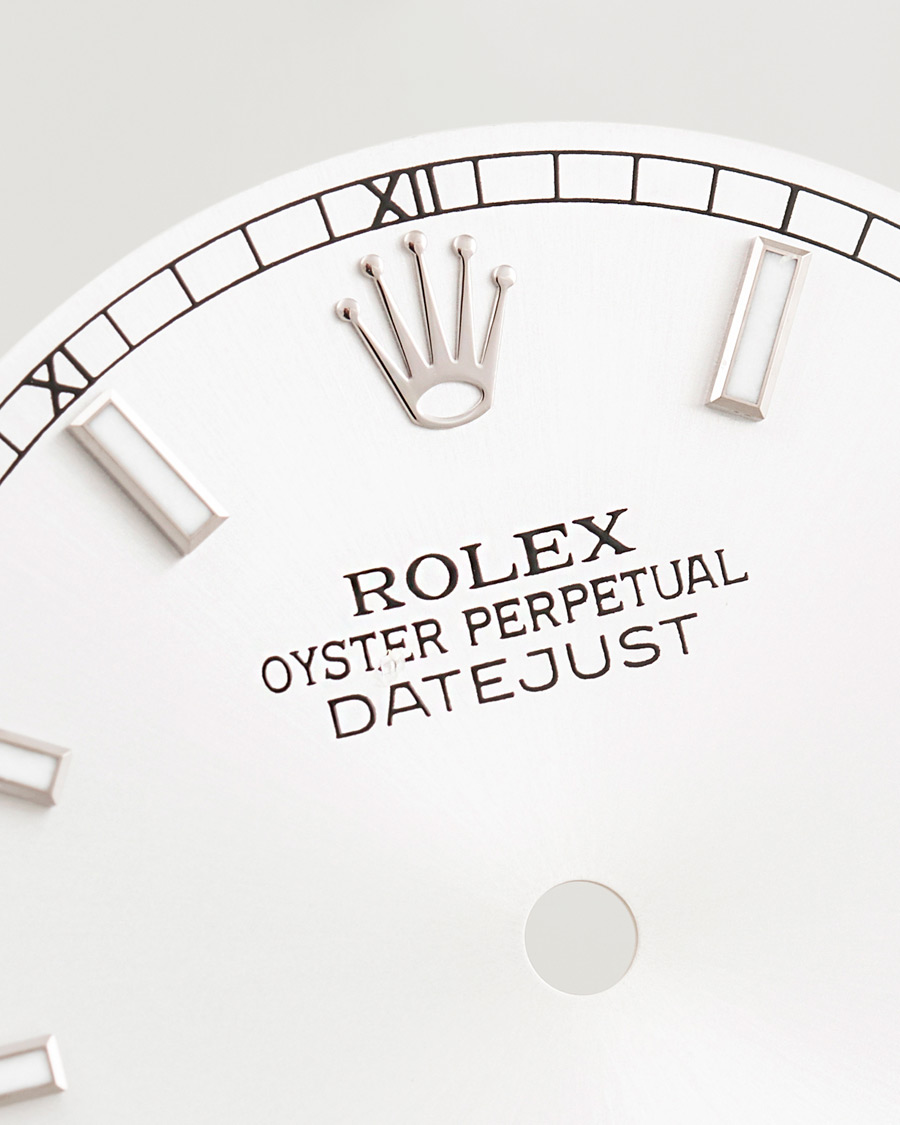 Heren | Pre-owned Benodigdheden | Rolex Pre-Owned | Datejust dial, date wheel, hands, 6 ref 36mm