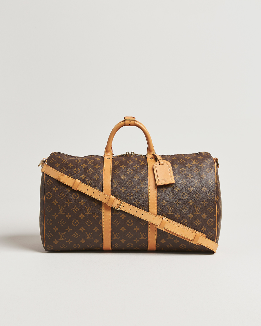 Heren | Louis Vuitton Pre-Owned Keepall Bandoulière 50 Monogram | Louis Vuitton Pre-Owned | Keepall Bandoulière 50 Monogram