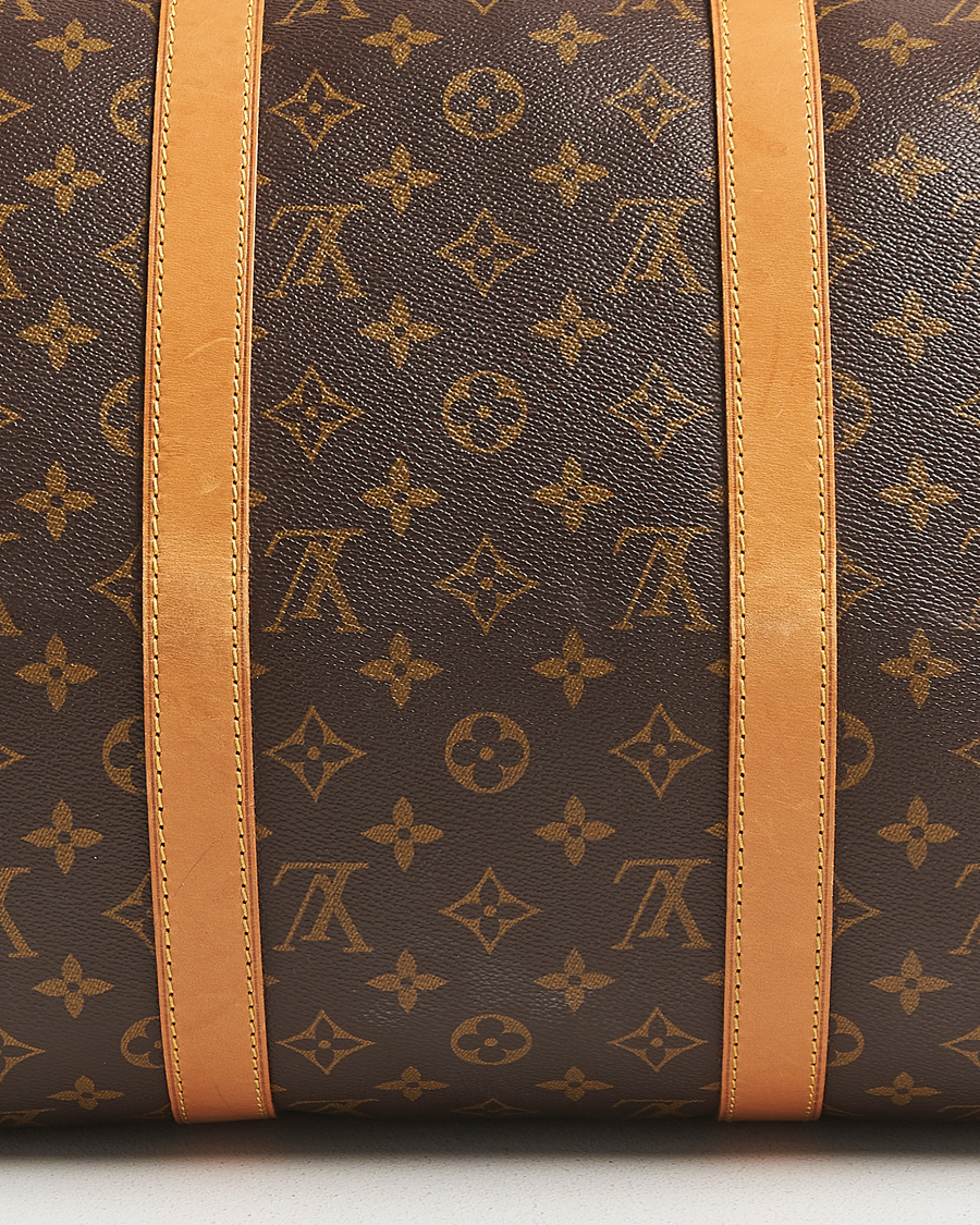 Heren | Louis Vuitton Pre-Owned Keepall Bandoulière 50 Monogram | Louis Vuitton Pre-Owned | Keepall Bandoulière 50 Monogram