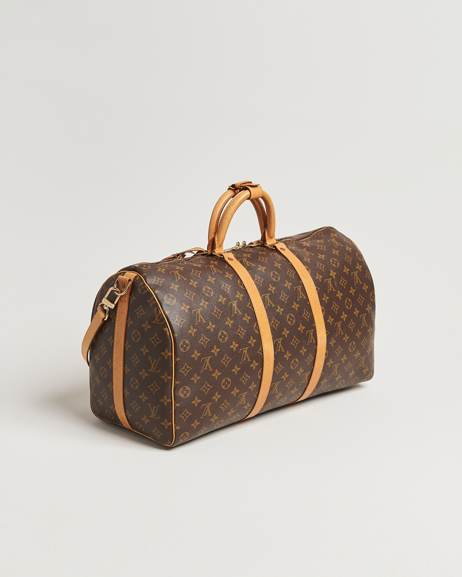 Heren | Louis Vuitton Pre-Owned Keepall Bandoulière 50 Monogram | Louis Vuitton Pre-Owned | Keepall Bandoulière 50 Monogram