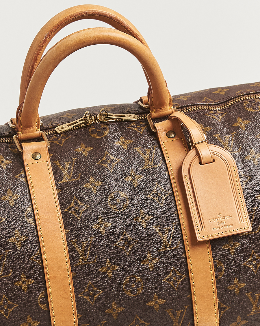 Heren | Louis Vuitton Pre-Owned Keepall Bandoulière 50 Monogram | Louis Vuitton Pre-Owned | Keepall Bandoulière 50 Monogram