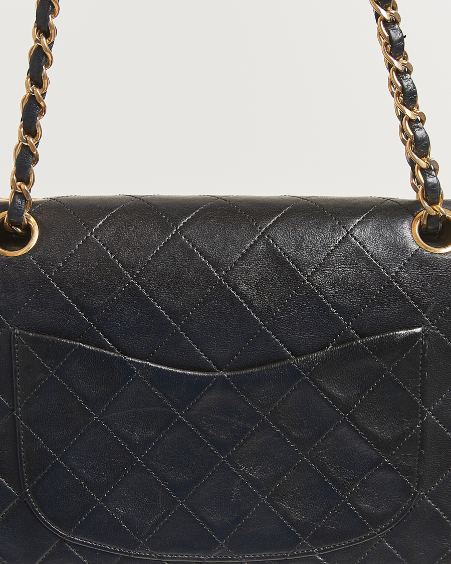 Heren | Pre-Owned & Vintage Bags | Chanel Pre-Owned | Classic Double Flap Small Lambskin Black