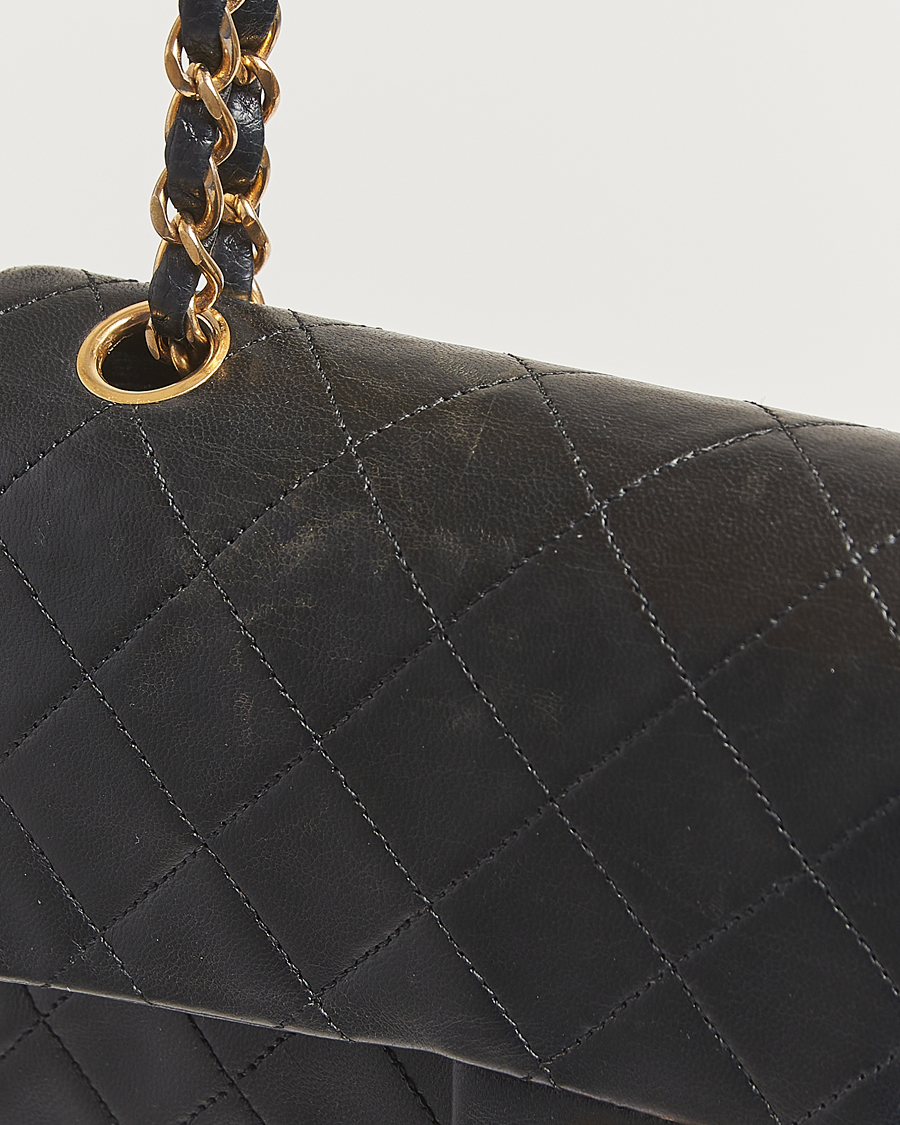 Heren | Pre-Owned & Vintage Bags | Chanel Pre-Owned | Classic Double Flap Small Lambskin Black