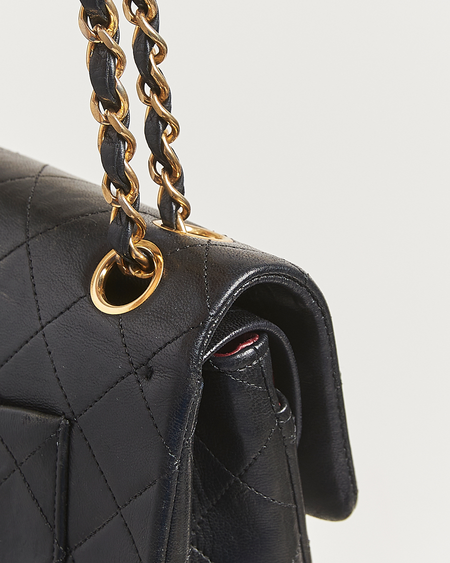 Heren | Pre-Owned & Vintage Bags | Chanel Pre-Owned | Classic Double Flap Small Lambskin Black