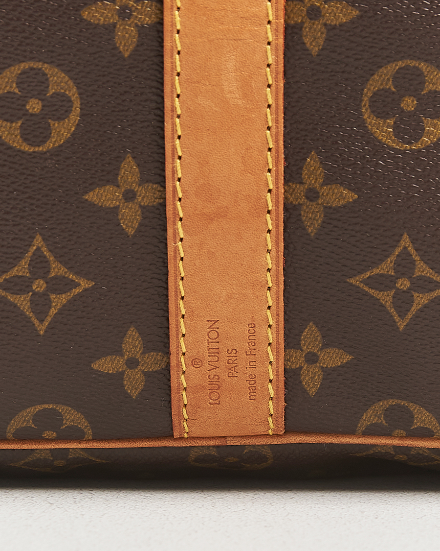 Heren | Pre-Owned & Vintage Bags | Louis Vuitton Pre-Owned | Keepall Bandoulière 55 Monogram