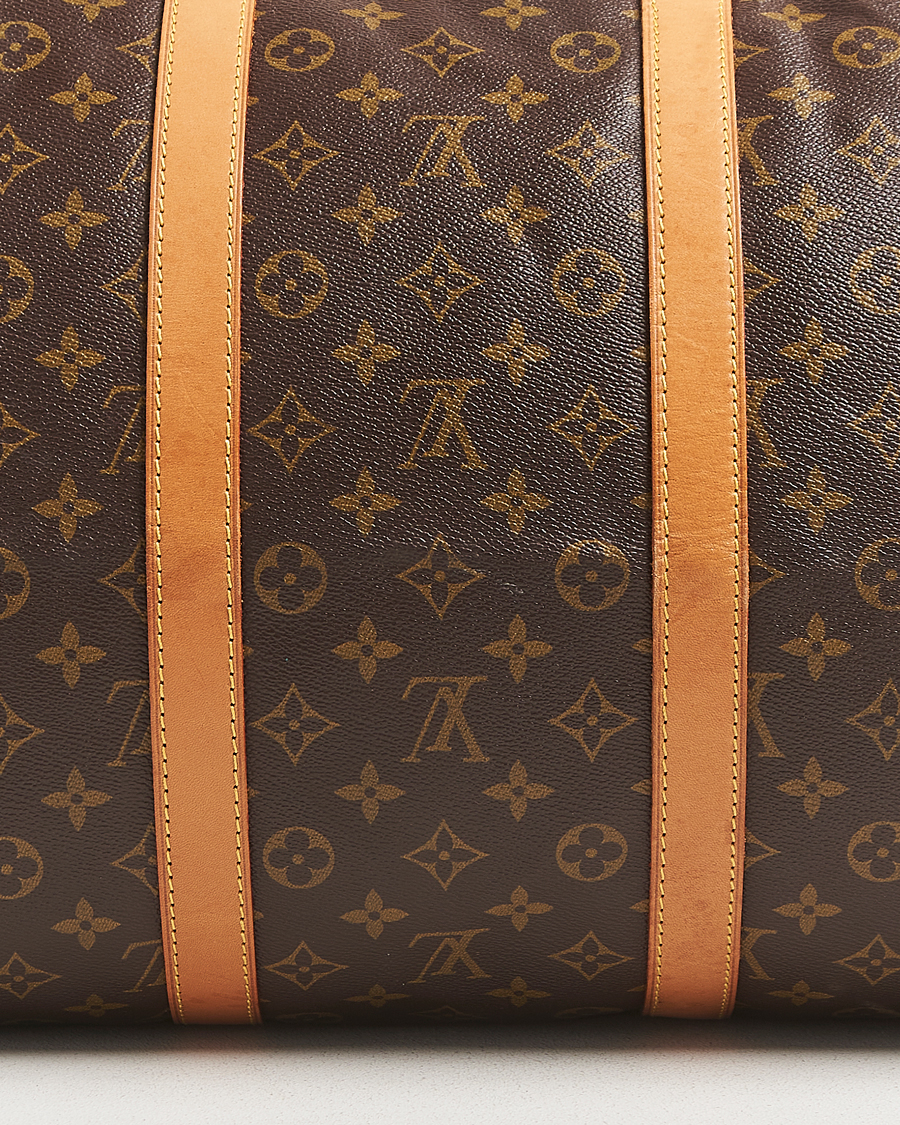 Heren | Pre-Owned & Vintage Bags | Louis Vuitton Pre-Owned | Keepall Bandoulière 55 Monogram