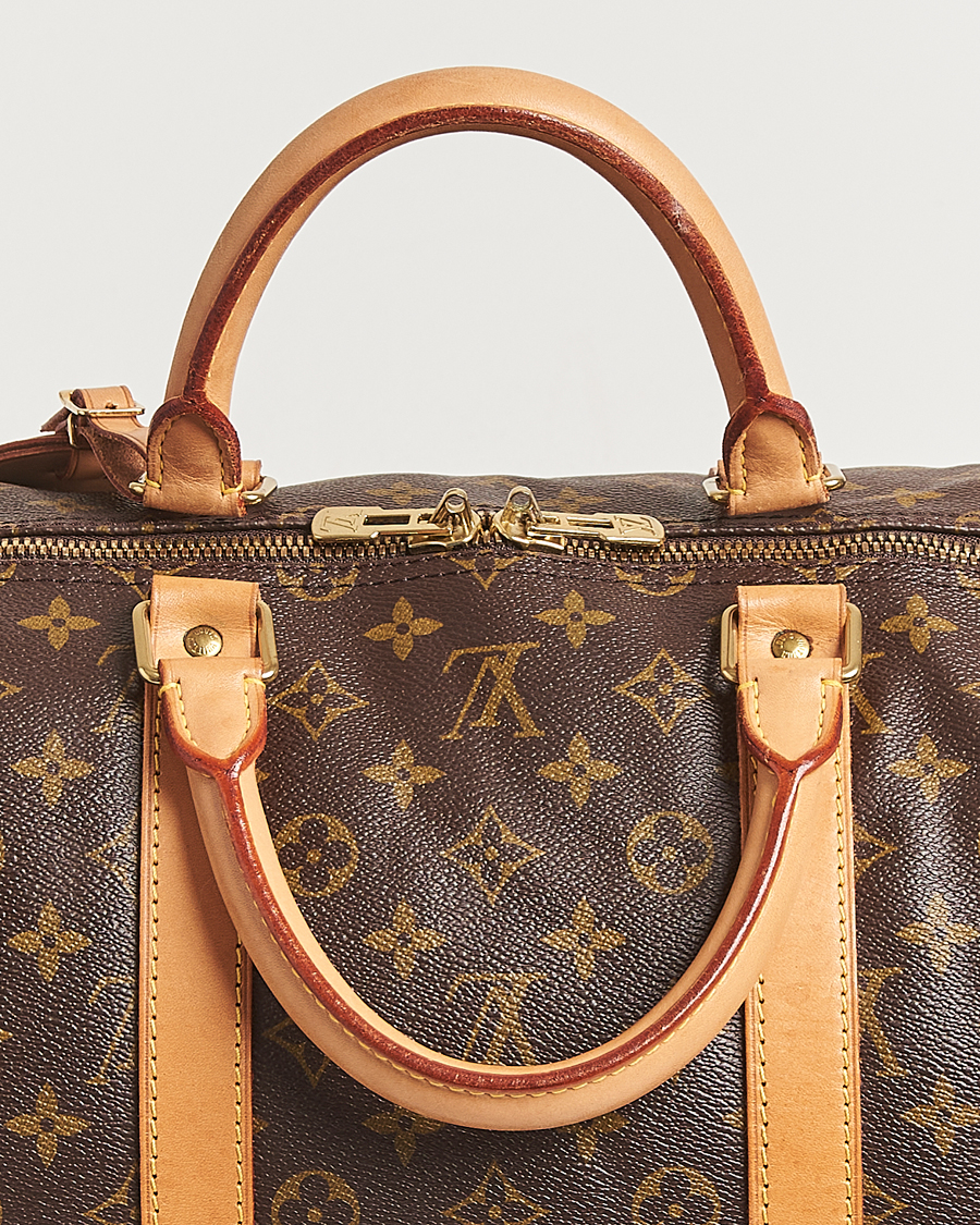 Heren | Pre-Owned & Vintage Bags | Louis Vuitton Pre-Owned | Keepall Bandoulière 55 Monogram