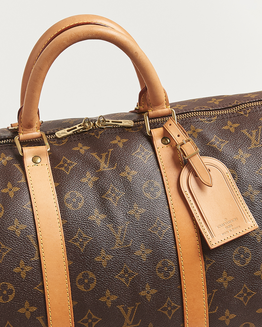 Heren | Pre-Owned & Vintage Bags | Louis Vuitton Pre-Owned | Keepall Bandoulière 55 Monogram