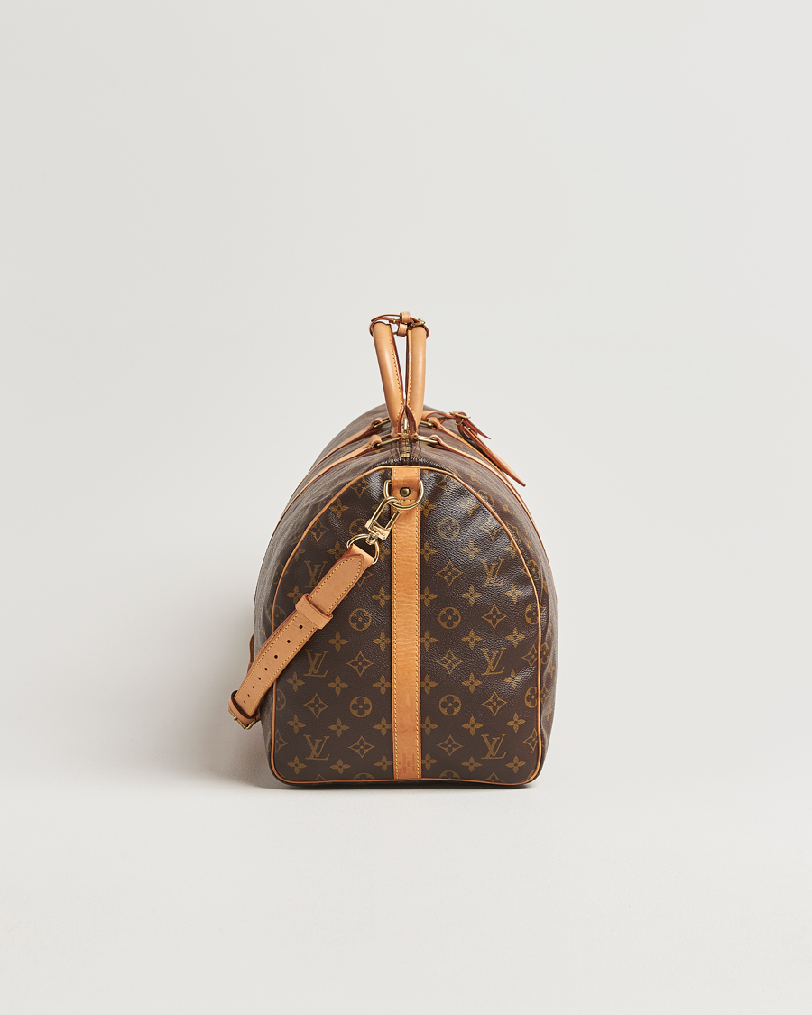 Heren | Pre-Owned & Vintage Bags | Louis Vuitton Pre-Owned | Keepall Bandoulière 55 Monogram