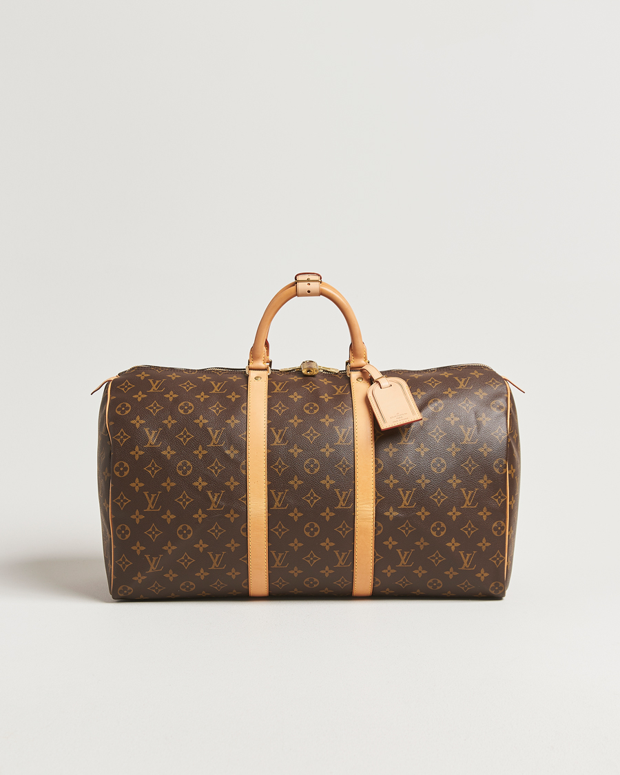 Heren | Pre-Owned & Vintage Bags | Louis Vuitton Pre-Owned | Keepall 50 Monogram