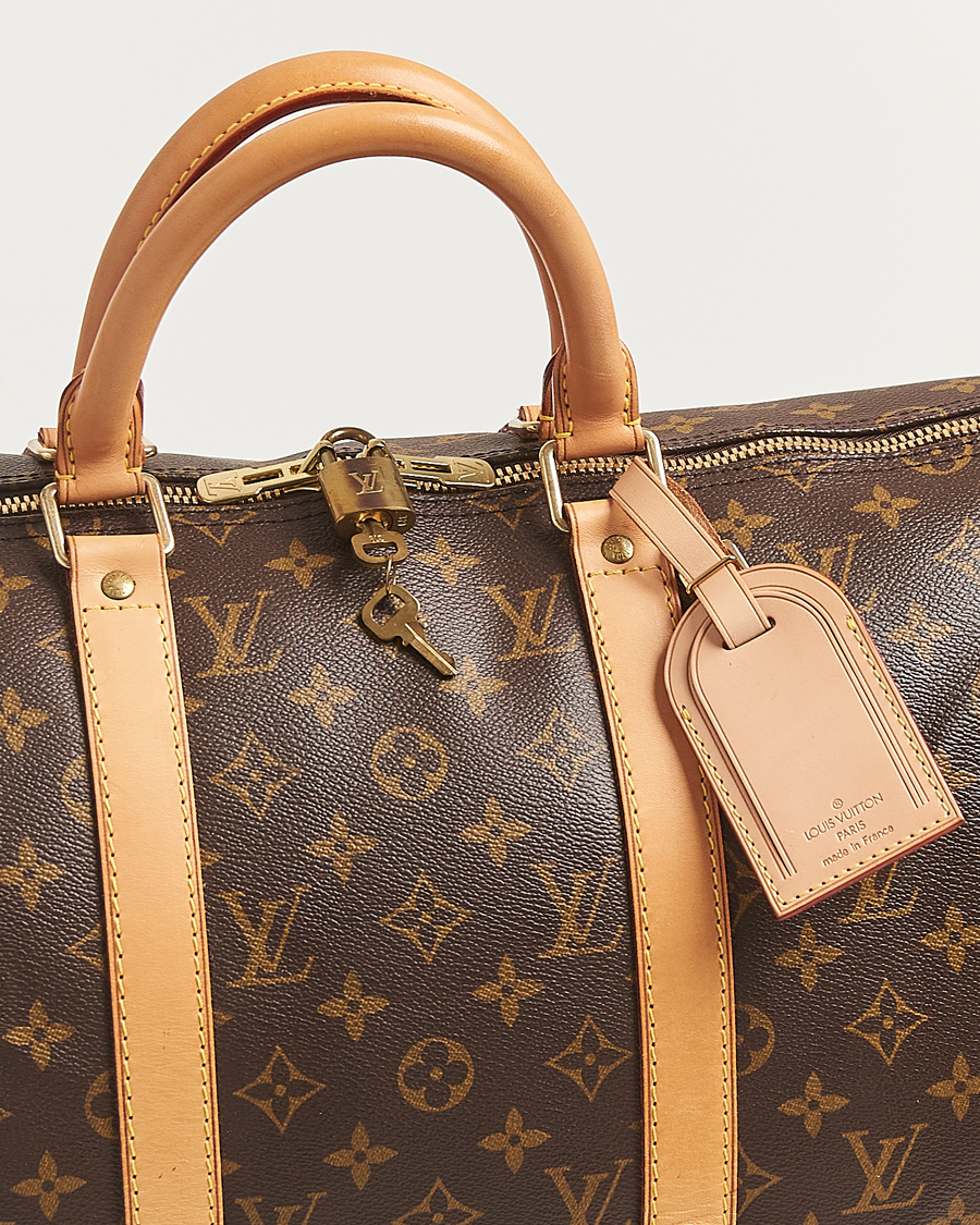 Heren | Pre-Owned & Vintage Bags | Louis Vuitton Pre-Owned | Keepall 50 Monogram